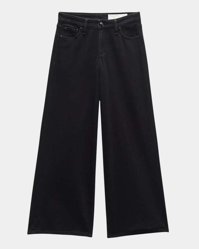 Aiden Low-Rise Wide Jeans